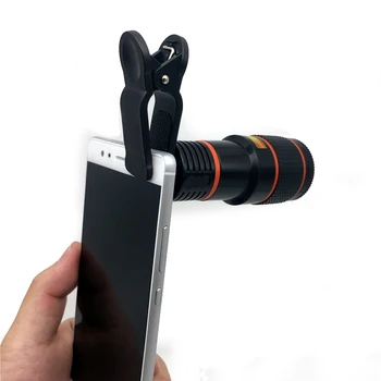 キャンプハイキング 16X52 光学単眼望遠鏡日 & 夜のポータブル光学単眼望遠鏡モバイル携帯電話