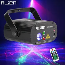 ALIEN Remote RG Aurora лазерный проектор с RGB светодиодный волны воды вечерние танцы DJ диско праздник Бар Рождество сценическое освещение