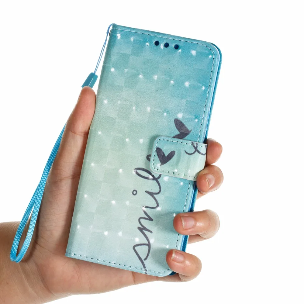 Cartoon For Samsung Galaxy S9 S9 Plus Note 8 Case Flip PU Wallet Card Holder Cover For iPhone X Smart Wallet Case Unicorn        (78)