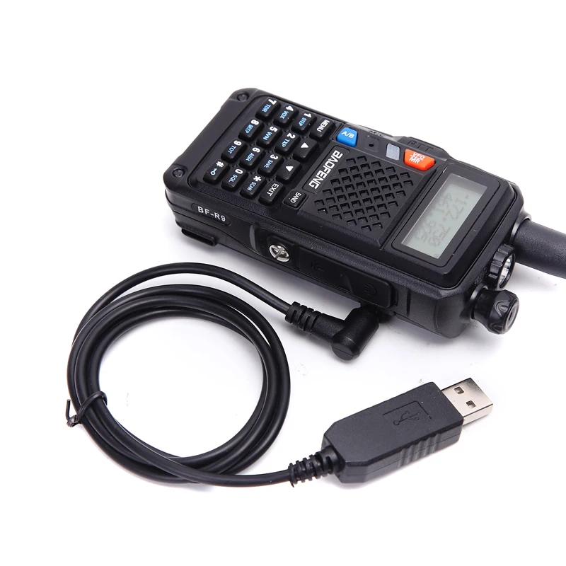 Baofeng R9 walkie talkie dual band 136-174mhz 400-520mhz 2800mAh battery 128CH USB directly charger two way radio Baofeng R9 walkie talkie dual band 136-174mhz 400-520mhz 2800mAh battery 128CH USB directly charger two way radio