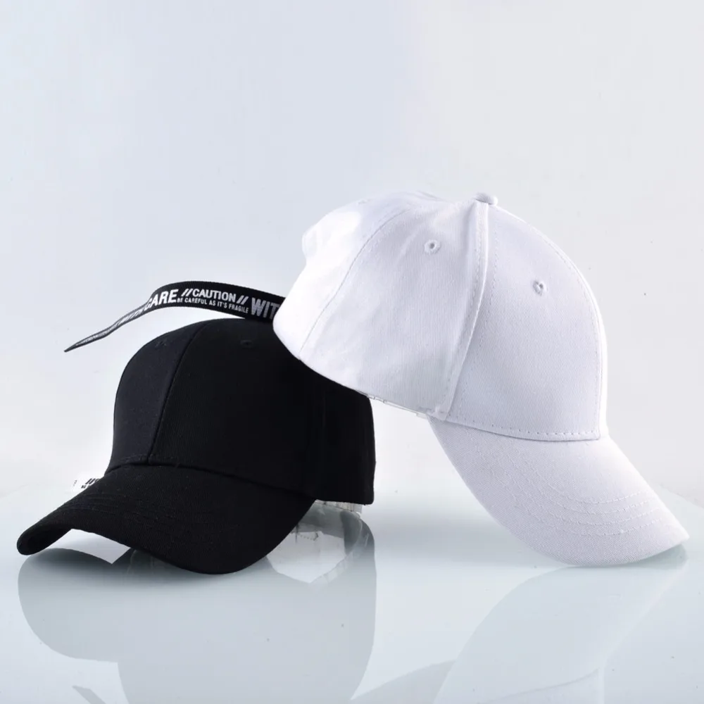 Color sólido gorra de béisbol hombres mujeres Snapback ajustable sombrero Hip Hop ocasional caída de verano Gorras Para Hombre beisbol