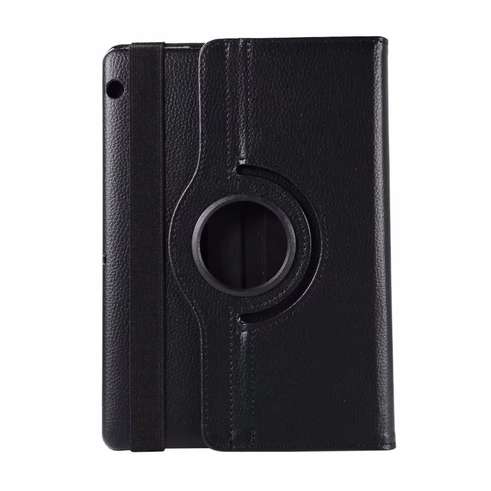 

360 Degree Rotating PU Leather Stand Smart Tablet Case for Huawei MediaPad T5 10 AGS2-W09/L09/L03/W19 10.1 inch Cover Funda+pen