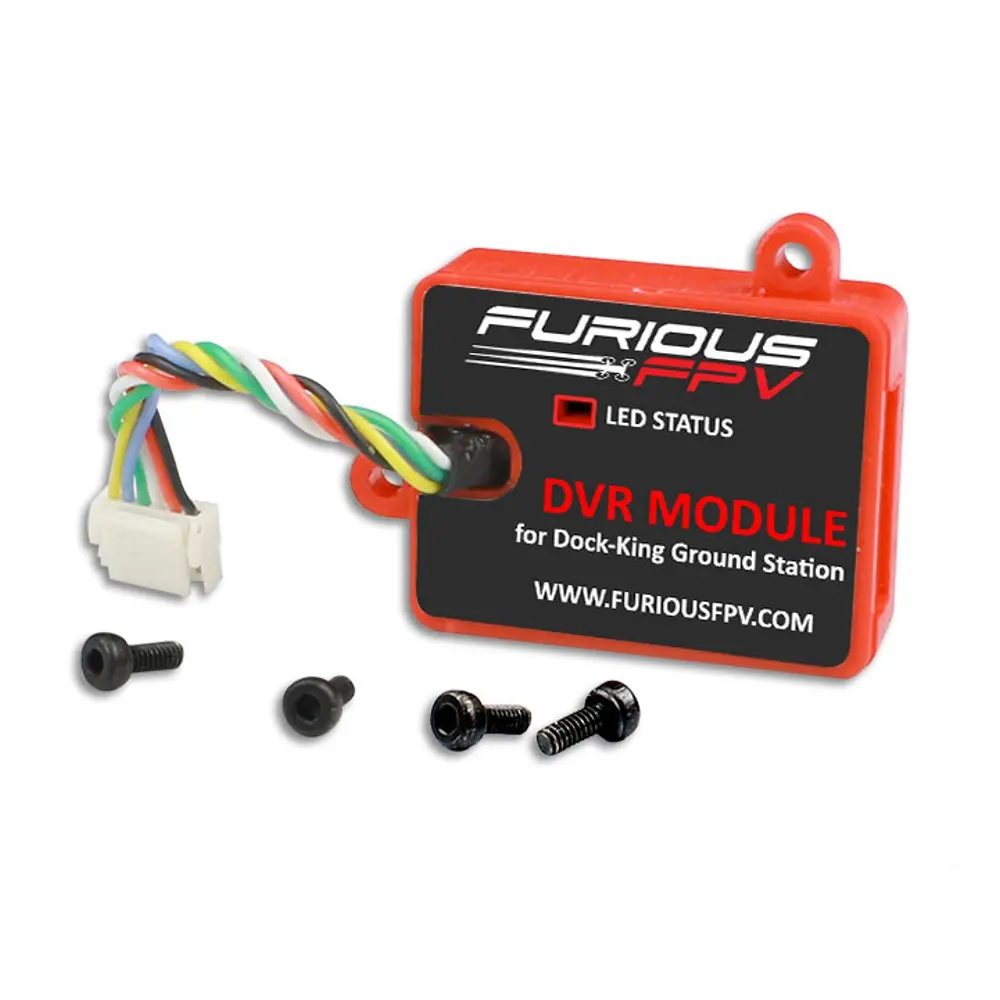 

FuriousFPV High Performance DVR Module For Dock-King Ground Station Support Smart Auto Recording For RC Models Toys Accessories