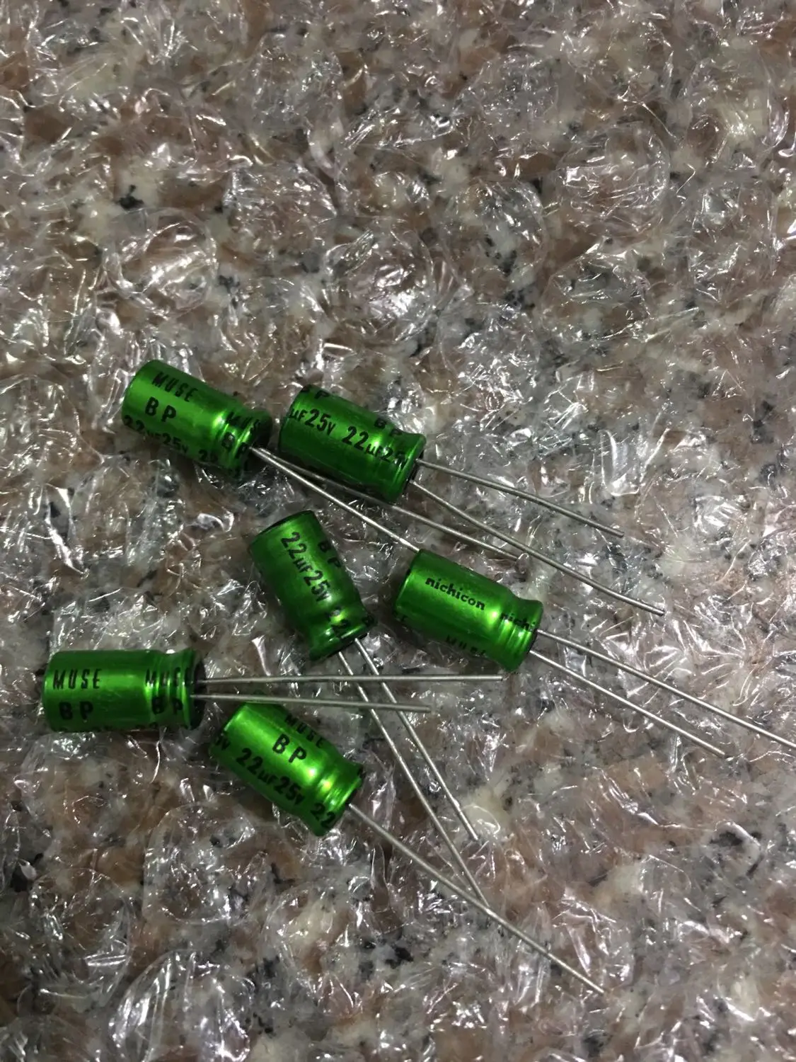 10 шт/30 шт Nichicon не конденсатор полярности 25V22UF 6*11 MUSE BP медный ножной алюминиевый
