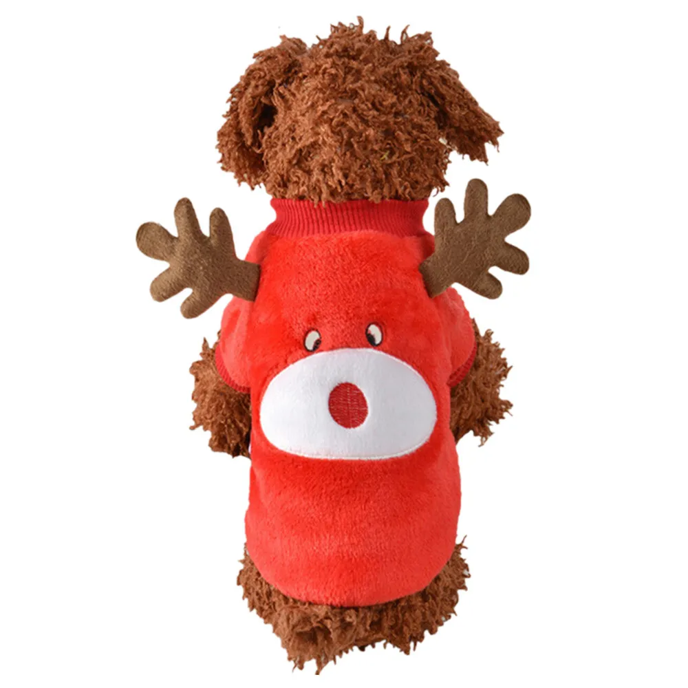 

2018 Christmas Dog Clothes Winte Coat Clothing Santa Costume Pet Dog Christmas Clothes Cute Puppy funny dog clothes ropa perro