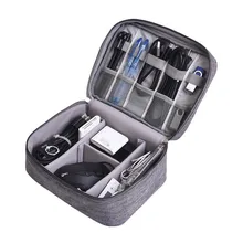 Travel Accessory Cable Bag Portable Digital USB Electronic Organizer Gadget Case Travel Cellphone Charge Mobile Charger Holder
