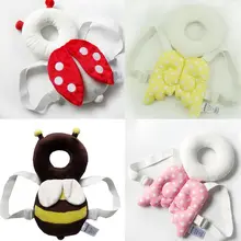 Emmaaby младенец малыш голова сзади протектор безопасности ремень колодки головной убор подголовник