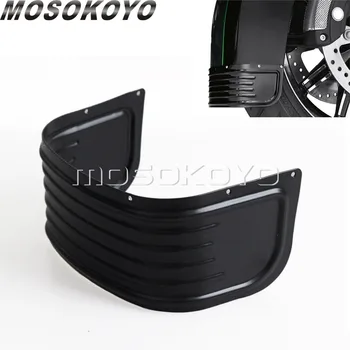 

Black Motorcycle Front Fender Skirt Trim for Harley Touring Road King Tri Glide FLHR FLHT 2014-2017