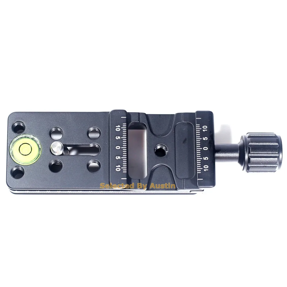 

Multi-Purpose 120mm Rail Nodal Slide Plate Quick Release Clamp Adapter For Panoramic Arca RRS BENRO Compatible