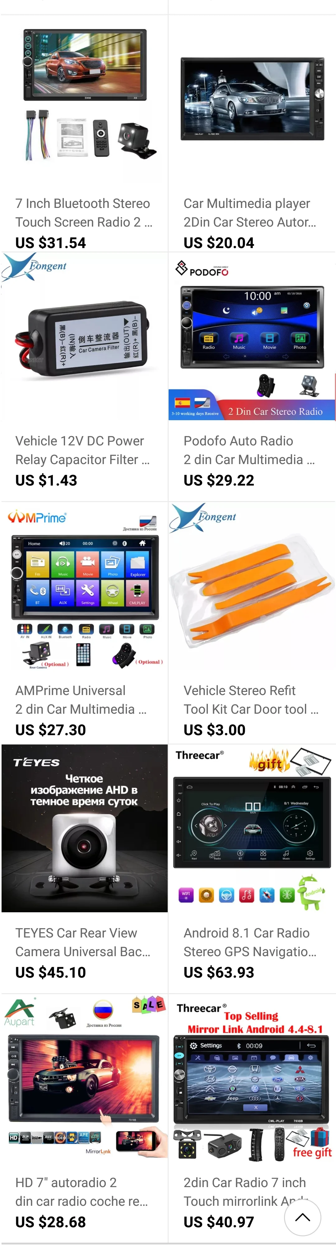 Flash Deal Android 8.1 2 Din Car radio Multimedia Video Player Universal auto Stereo GPS MAP For Volkswagen Nissan Hyundai Kia toyota CR-V 16