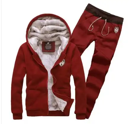 red velvet tracksuit mens