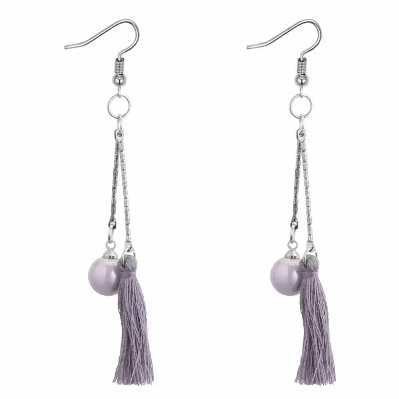 

TONGKWOK Bohemia Dangle Earrings For Women Fashion Exaggeration Circle Earrings Jewelry #130453