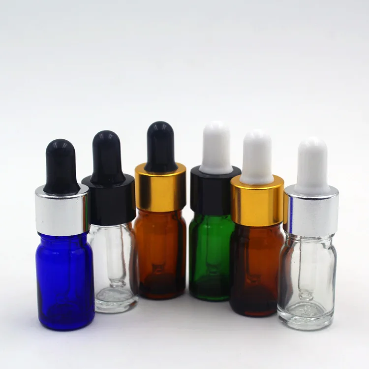 5ml Essential Oil Glass Eye Dropper Bottles aromatherapy essential oil