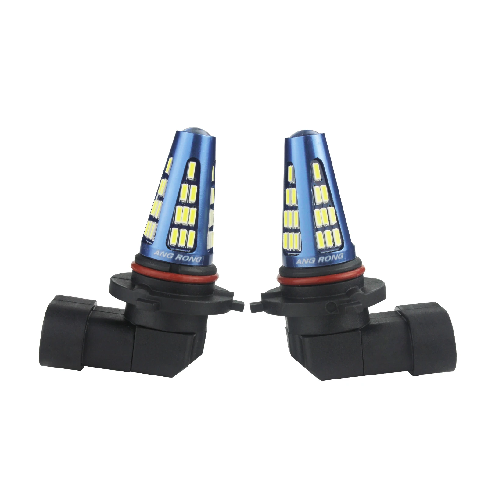 ANGRONG 2X HB3/9005 Ксеноновые белые SMD 48 светодиодные дневные ходовые Противотуманные