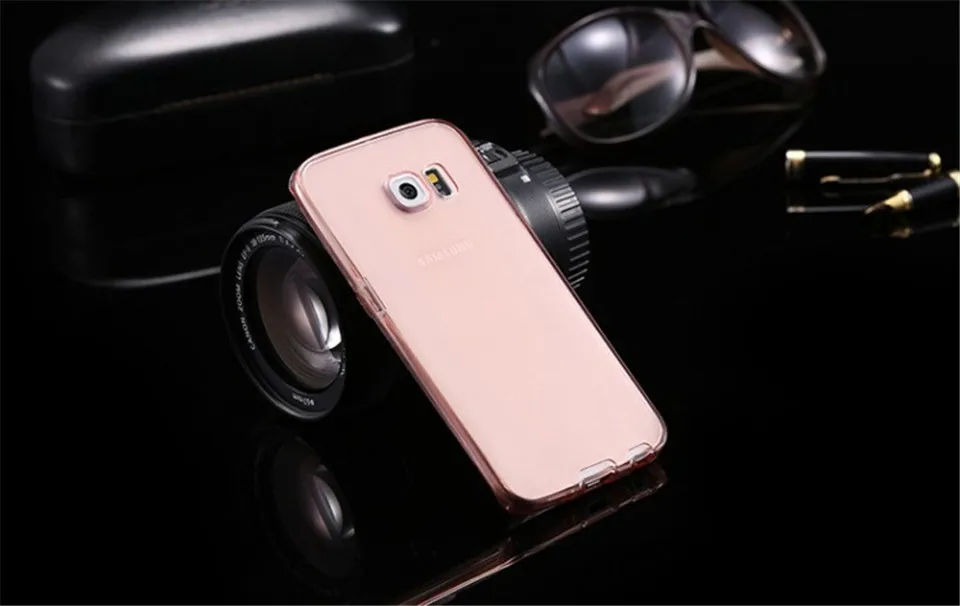 Clear Soft Phone Case For Samsung Galaxy Note9 8 A6 A8 Plus J6 J4 J8 A3 A5 A7 J5 J7 Neo Prime Silicone Full Cover