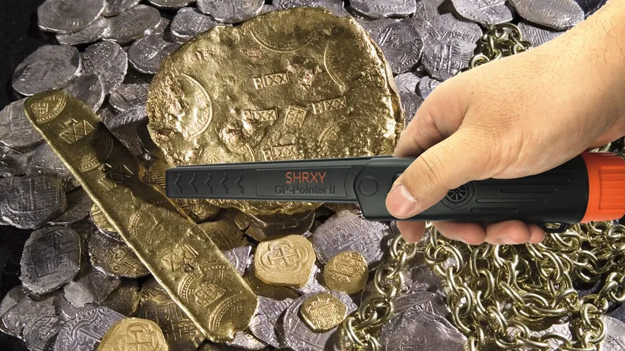 SHRXY набор металлоискателей Pointer Pro, водонепроницаемый ручной металлоискатель с мешочком для ног ProFind Bag KIT