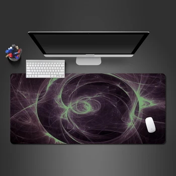 

Personalized Purple Abstract Art Mousepad Best-selling Rubber Washable Players Big Play Pad Fashion Simple Wholesale Game Mat