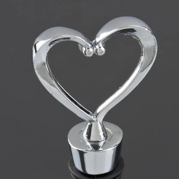 Элегантный Heart Shaped красное вино пробка для бутылки шампанского вина на свадьбу