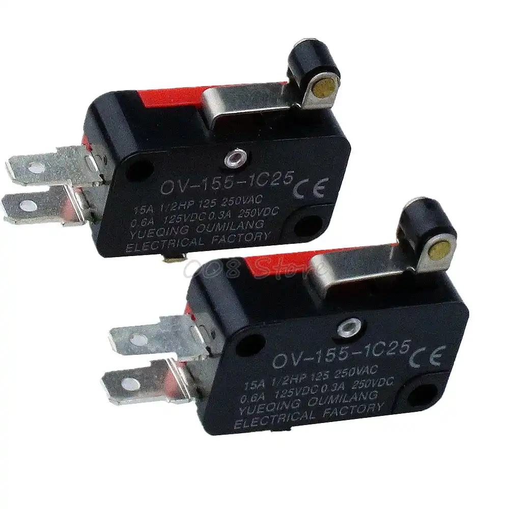 Switches Details about 10PCS V1551C25 Snap Action Push Button SPDT