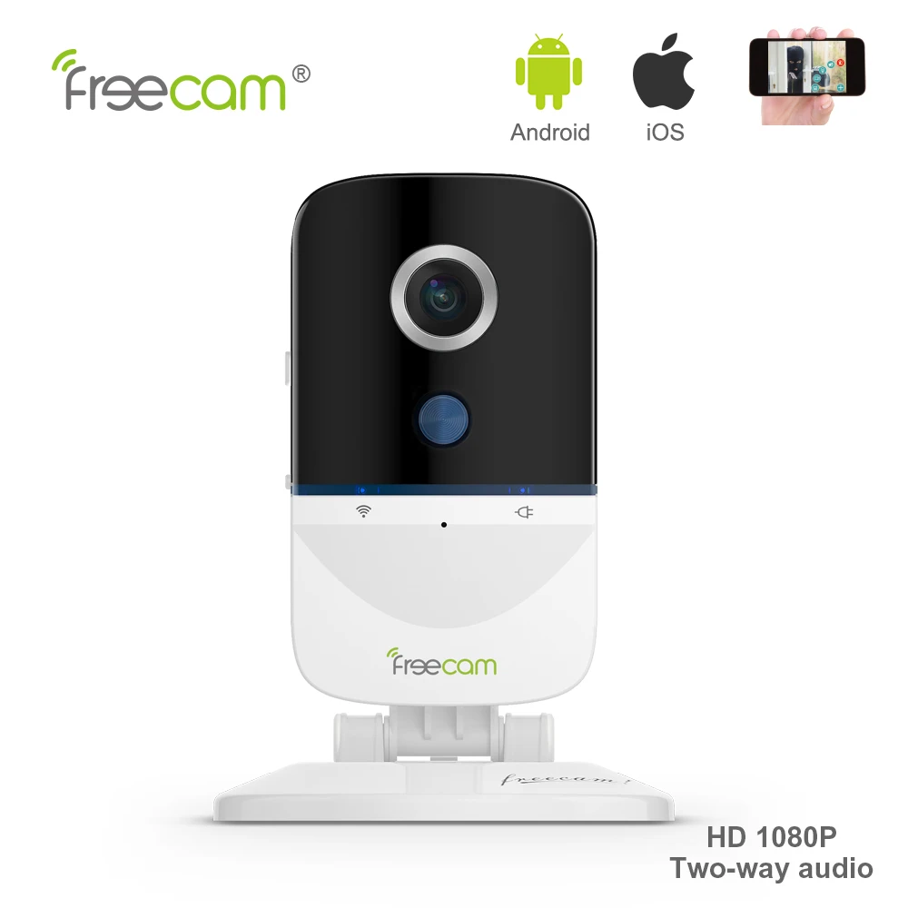 

FREECAM L890 Wifi Camera mini baby Cam Motion-Activated Security IP Camera Two-Way Talk,Built-in Suspicious Intrusion Detection