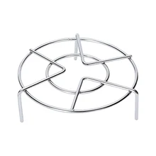 1 шт. Пароварка из нержавеющей стали Стойка многоцелевой паровой лоток Вставка кастрюля для бульонов подставка для приготовления на пару стенд кухонная посуда