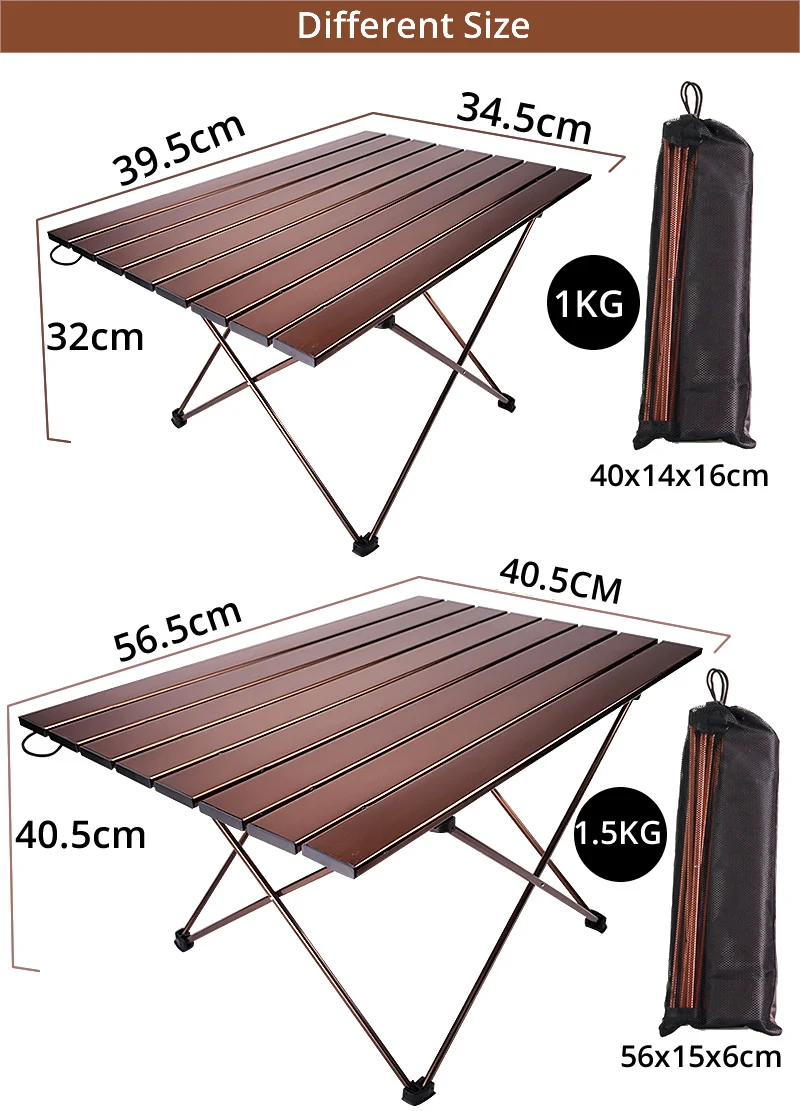 Портативный открытый стол ультра-легкий алюминиевый сплав складной стол для кемпинга пикника путешествия для рыбалки пикника