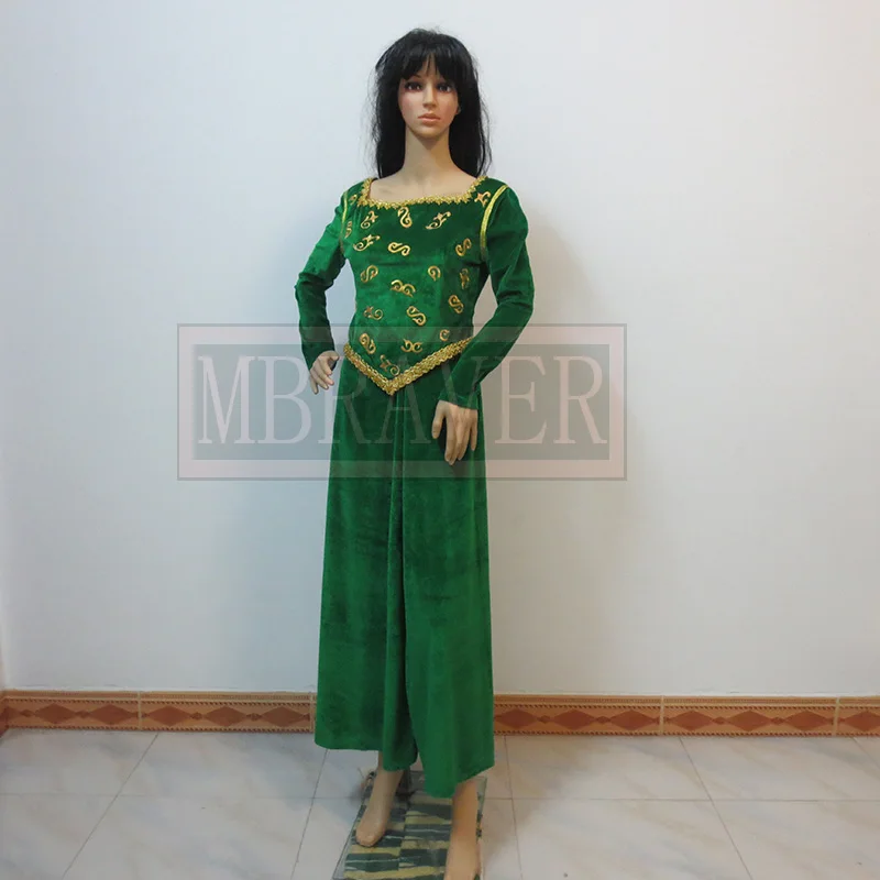 vestido da princesa fiona