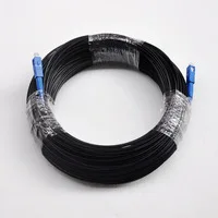 

Hot Sale 100M FTTH Fiber Optic Drop Cable Patch Cord SC to SC Simplex SM SC-SC 100 Meters Drop Cable Patch Cord