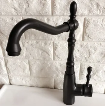 Swivel Spout Water Tap Oil Rubbed Black Bronze Single Handle Single Hole Kitchen Sink & Bathroom Faucet Basin Mixer Tap anf378 Swivel Spout Water Tap Oil Rubbed Black Bronze Single Handle Single Hole Kitchen Sink & Bathroom Faucet Basin Mixer Tap anf378