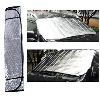 

Dewtreetali 2018 Casual Foldable Universal Car Windshield Visor Cover Front Rear Block Window Sun Shade