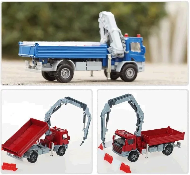 Грузовик грузовой Автокран 1:50 сплав модель автомобиля игрушка высокой моделирования инженерия, литье металла, развивающие игрушки
