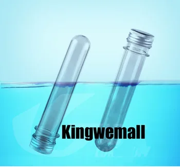 

300PCS /LOT 40ml empty Plastic PET Mask Test Tube with Aluminum Cap