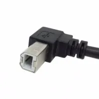 Стандартный USb 2,0 A type male-B type под углом 90 градусов кабель для принтера сканер и внешний жесткий диск 1,5 m 5ft 5 m 16ft