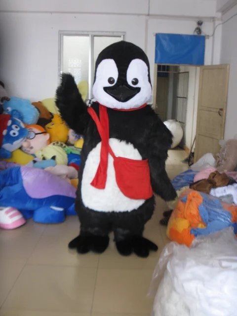

Black penguin Mascot Costume Adult Character Costume Cosplay mascot costume free shipping