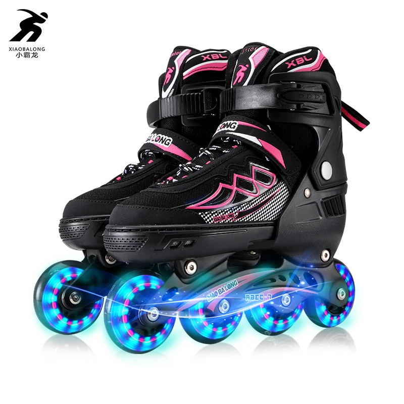 Hacer la vida metálico camino Zapatos de Skate en línea de juguete deportes adolescentes patinaje sobre  ruedas con casco Protector de rodilla ruedas parpadeantes  ajustables|Juguetes de deportes| - AliExpress