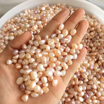 

50g Rare Natural Pearl Gem Crystal Gravel Rock Quartz Raw Gemstone Mineral Specimen Fish Tank Garden Decoration Energy Stone