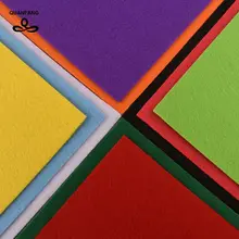 QUANFANG 2 мм, войлочная ткань, смешанный набор из 10 шт., плотный нетканый полиэстер ткань/украшение для дома для шитья кукол и ремесел 30x30 см/шт