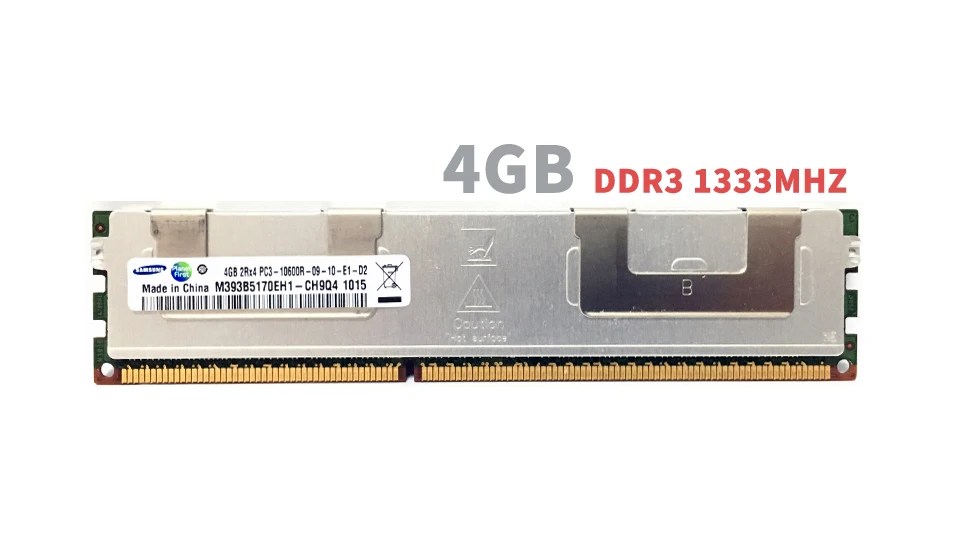 Samsung Серверная память 4 ГБ 8 ГБ оперативной памяти, 16 Гб встроенной памяти, DDR3 PC3 1066 МГц 1333 МГц 1600 МГц 1866 МГц 8 г 16 г 10600R 12800R 14900R ECC REG 1600 1866 Оперативная память