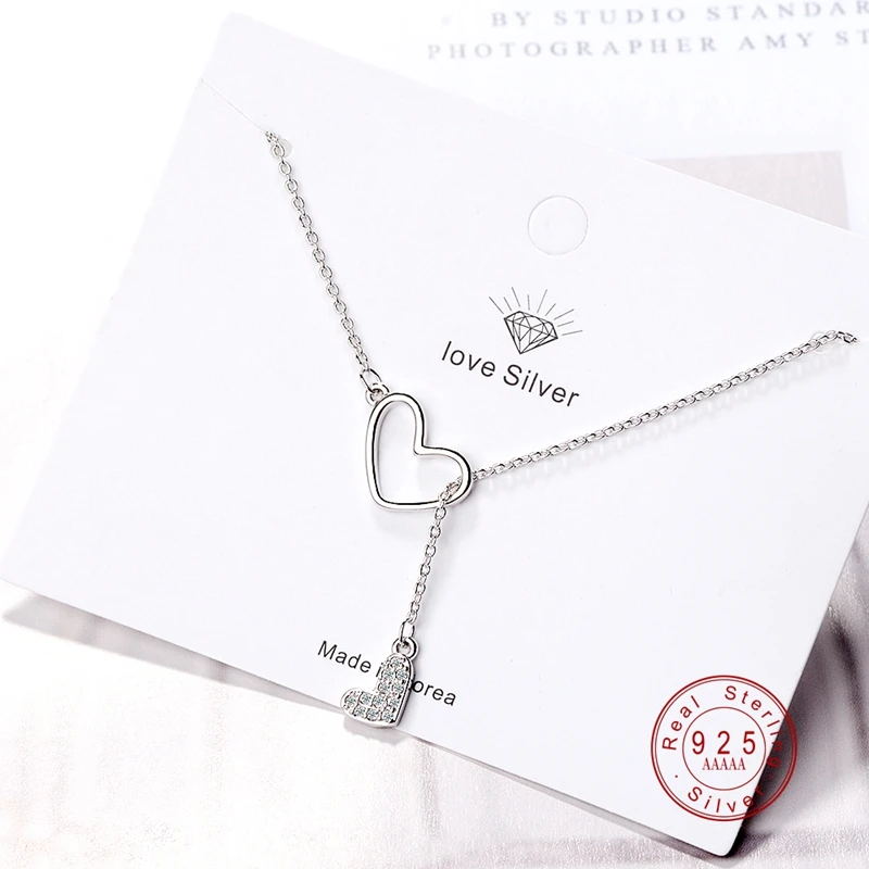 Новинка 2019 модная двойная подвеска цепочка с надписью Forever Love для