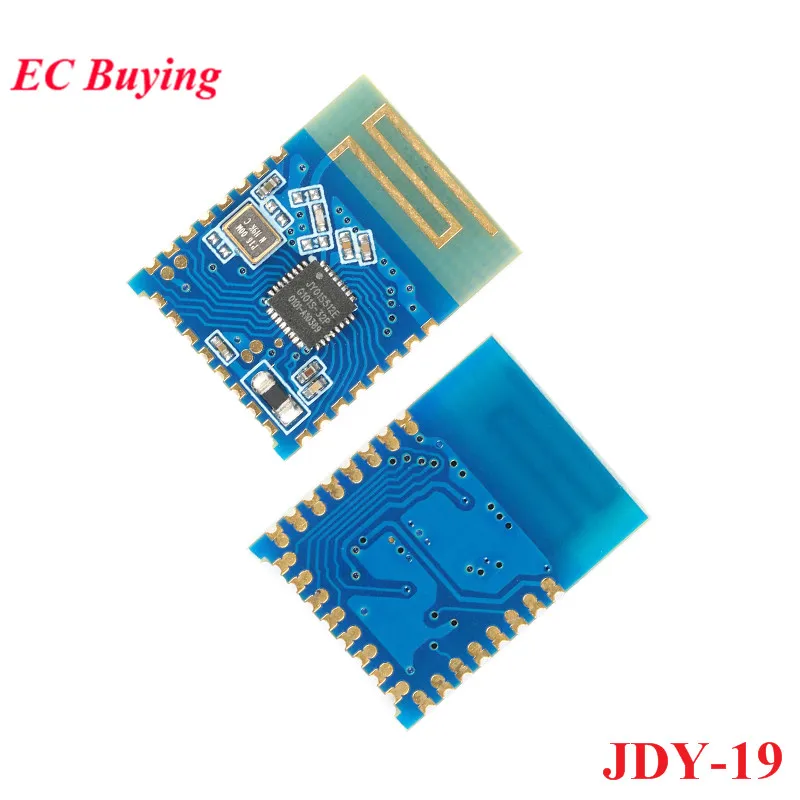 

JDY-19 Ultra Low Power Bluetooth Module Bluetooth 4.2 Serial Port 2.4GHZ Transparent Transmission JDY 19
