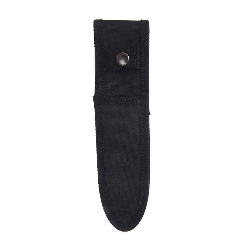 Mini small black nylon sheath for folding pocket knife pouch casein