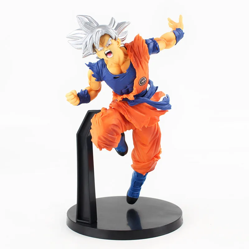 Аниме Супер Dragon Ball-Z Heroes Chouzetsu Gikou Vol.4 Ultra Instinct Son Goku ПВХ фигурка Коллекционная модель игрушки - Цвет: OPP BAG