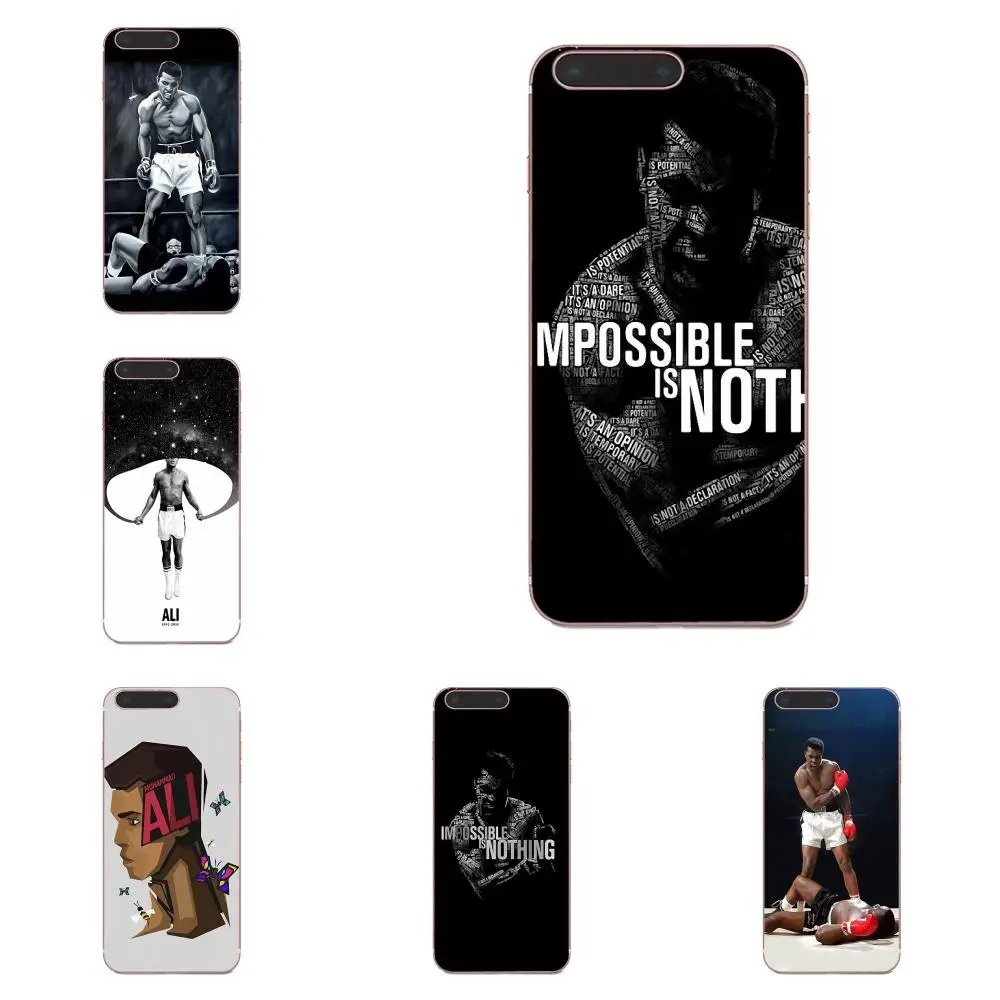 

For Apple iPhone 4 4S 5 5C 5S SE 6 6S 7 8 Plus X XS Max XR Soft Phone Cover Case Coque Boxing Champion Muhammad Ali