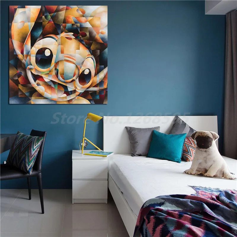 Stitch Of Lilo And Stitch Wall Art Hd Canvas Posters Prints Painting Wall Pictures For Living Room Nursery Nordic Home Decor