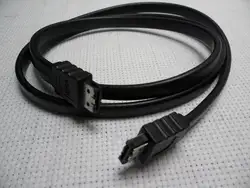 E-SATA eSATA e SATA Male to Male M/M удлинитель для синхронизации данных кабель для внешнего портативного жесткого диска HDD 50 см