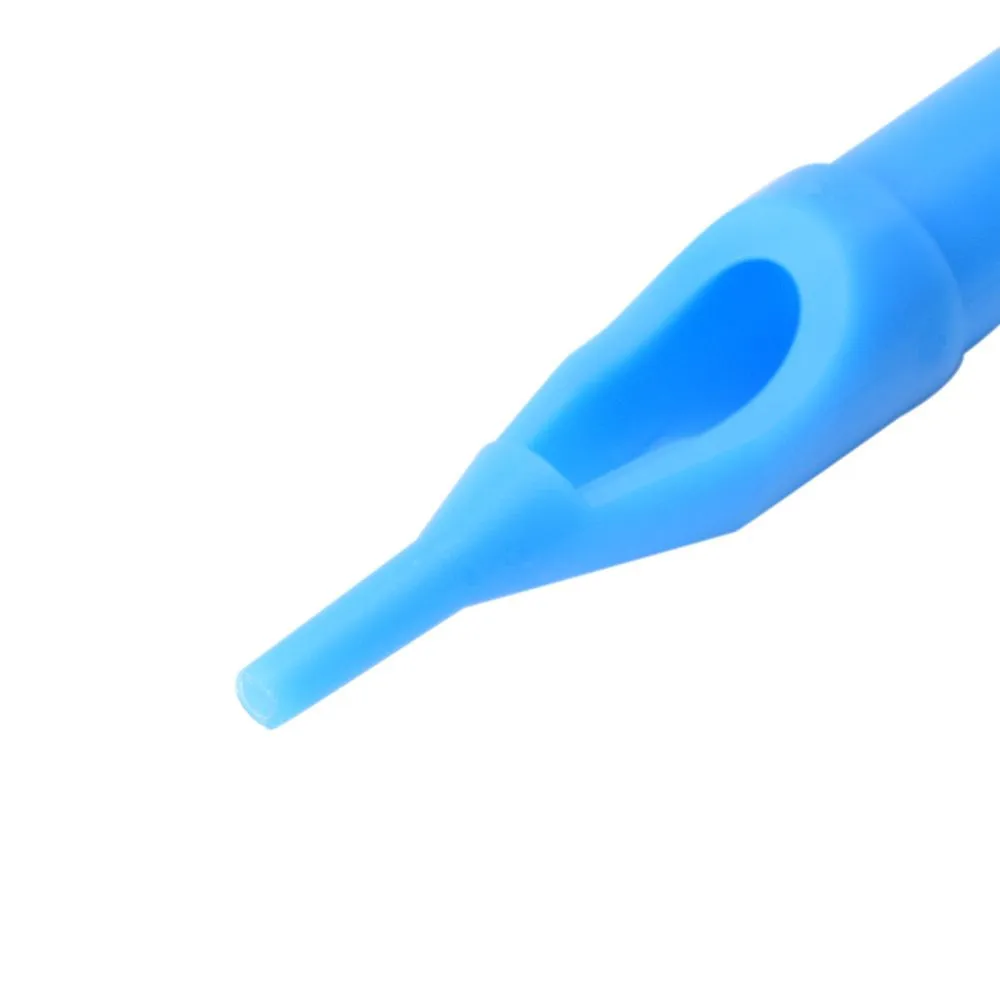 Tattoo Microblading Needles Disposable Tattoo Tips 5pcs Disposable Sterile Tattoo Needle Nozzle Tips
