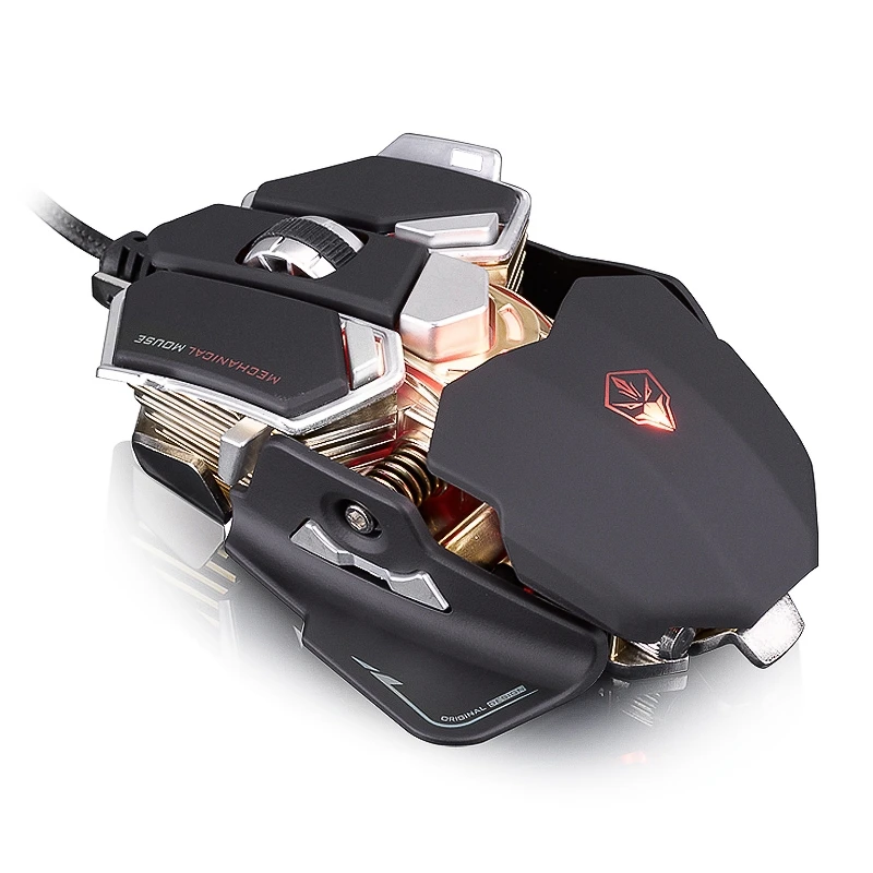 LUOM G10 9D 4000 DPI Adjustable Optical USB Wired Mouse Gamer.