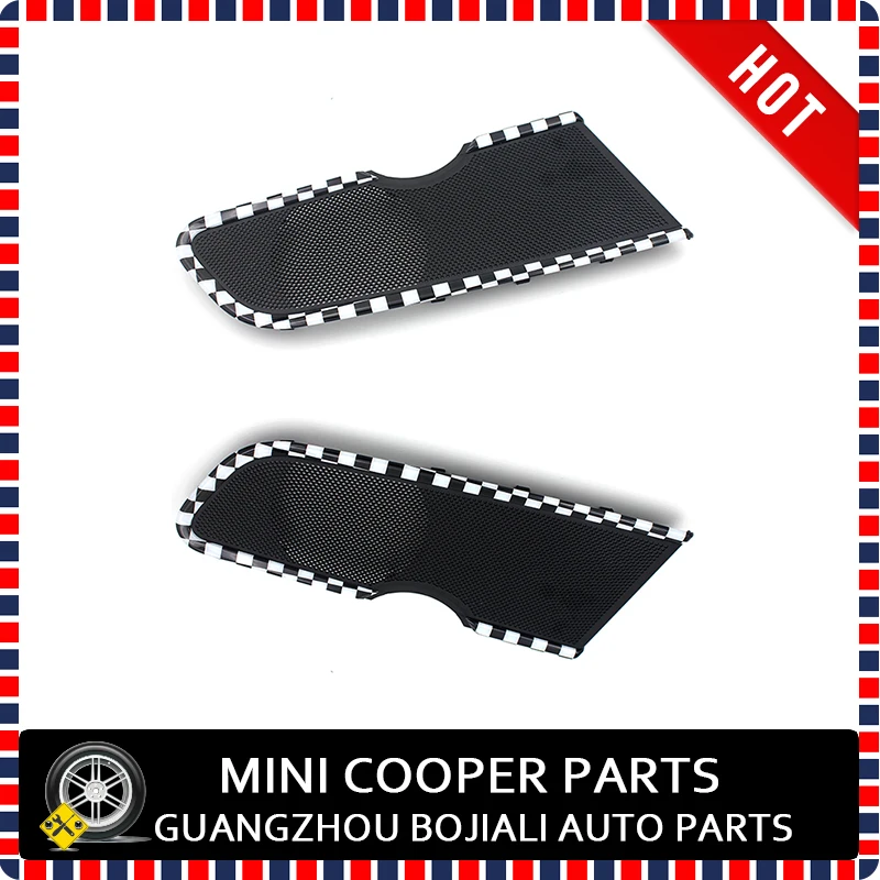 Mini Cooper F60 Chequred Color Speaker rings