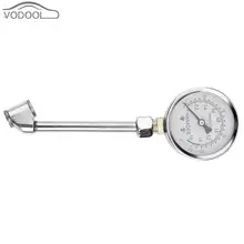 VODOOL портативный автомобильный манометр для шин 0-16PSI из нержавеющей стали инструмент для измерения давления воздуха для мотоциклов автомобилей