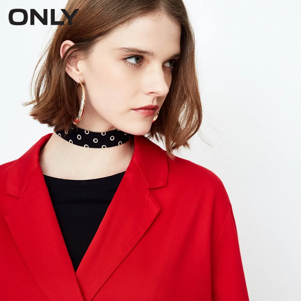 ONLY women's spring new casual double-breasted loose suit jacket | 118108525